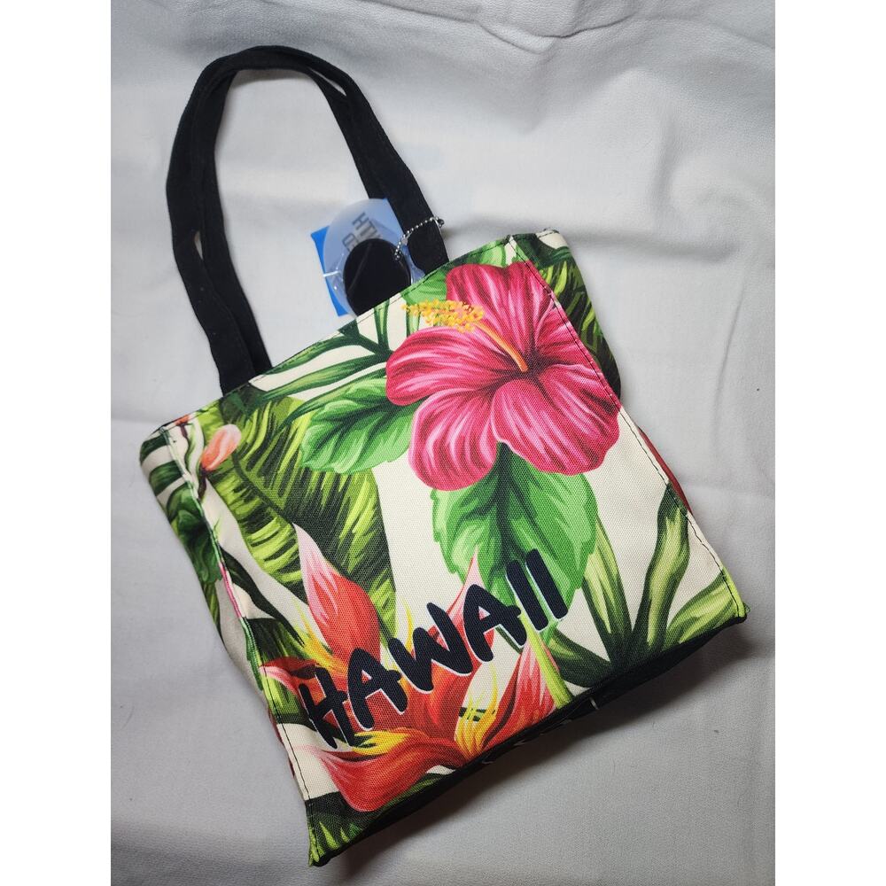 Robin Ruth Small Bento Hibiscus Tote Bag Hawaii NWT